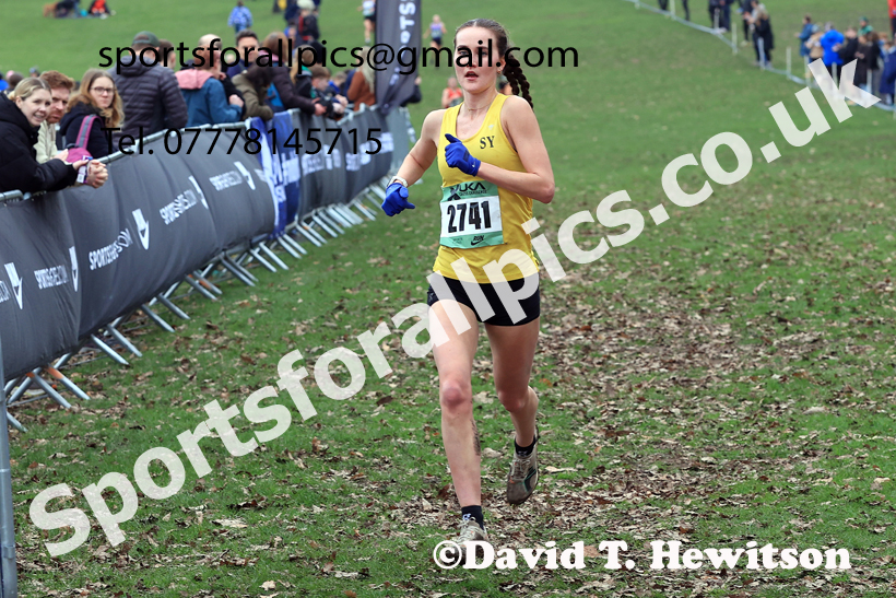 Senior Womens 2026 UK CAU Inter Counties Cross Country, Wollaton Park, Nottingham. Photo: David T. Hewitson/Sports for All Pics